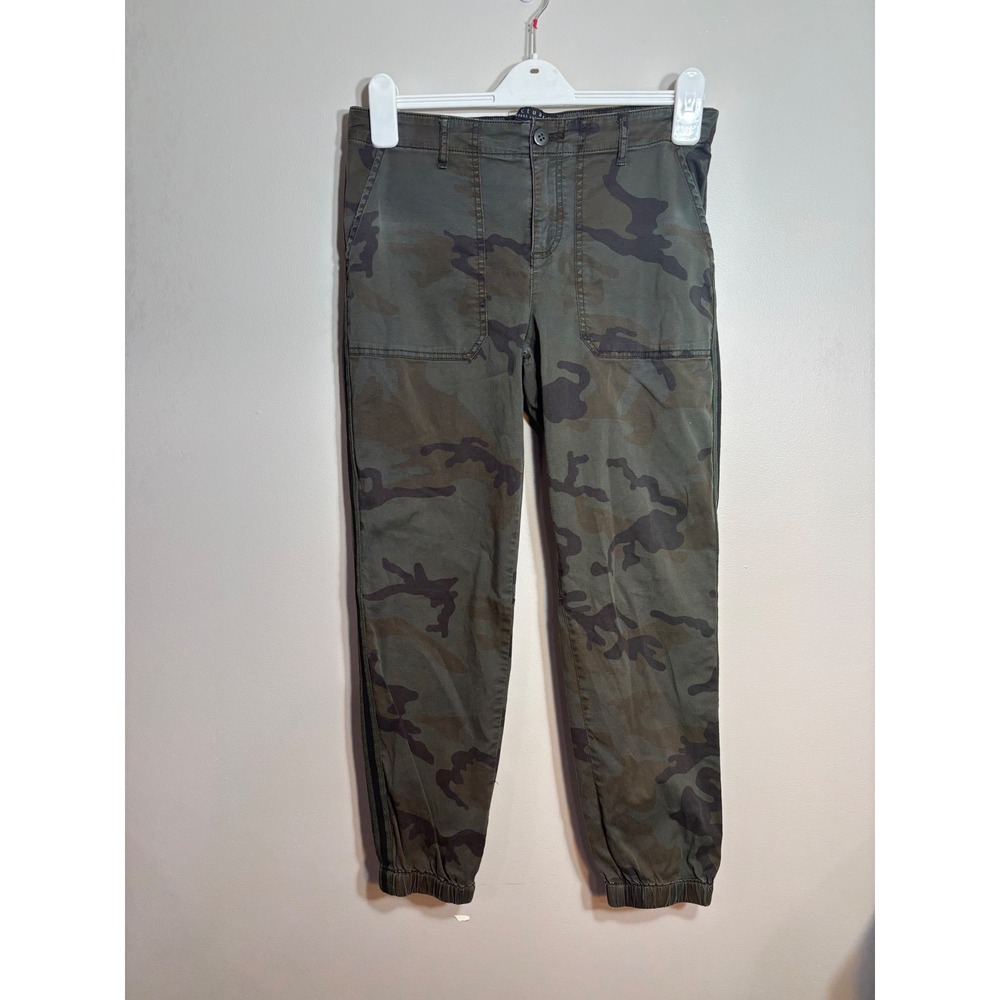 Sanctuary Olive Camo Utility Joggers